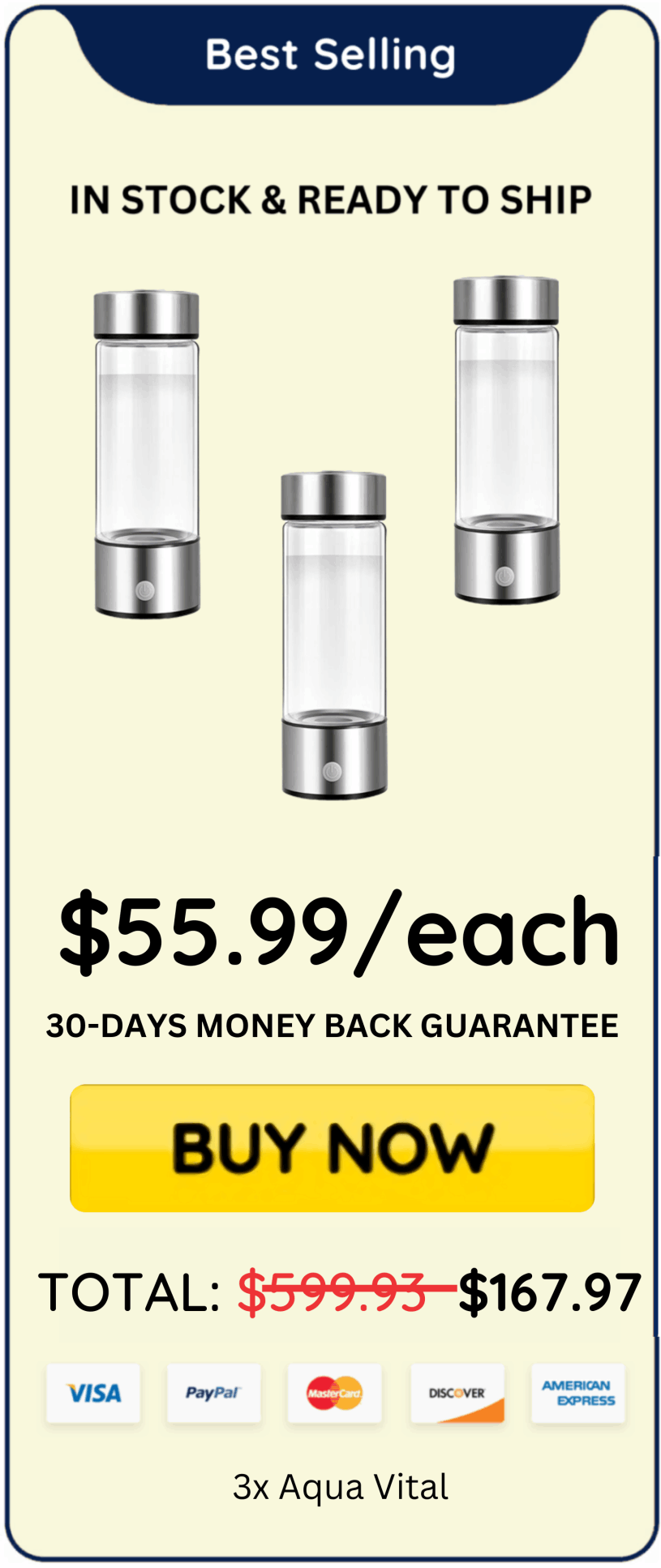 Aqua Vital offer price 